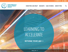 Tablet Screenshot of performdev.com